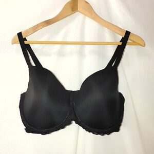 NATORI RENEW FULL FIT CONTOUR BRA Black Lined Lace‎ 731233 38DDD